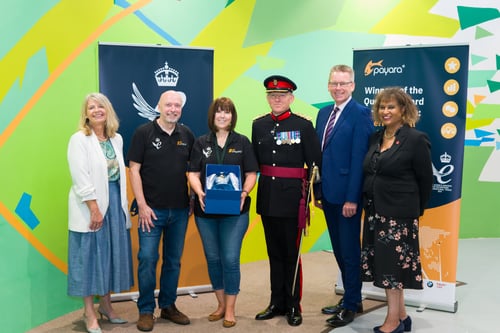 Payara Services being presented with the Queen's Award for Enterprise