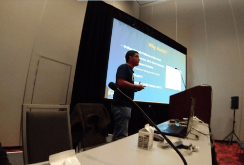 Fabio at Oracle Code One 2019