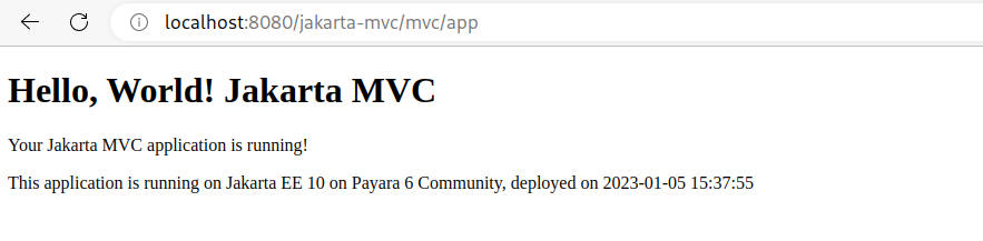 Jakarta MVC In Jakarta EE 10