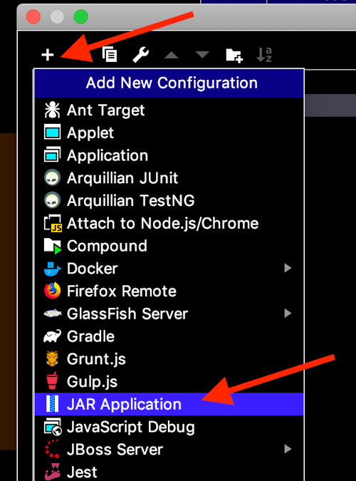 intellij-addrun