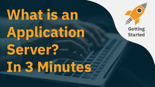 Image with text 'What is an Application Server?' in 3 Minutes