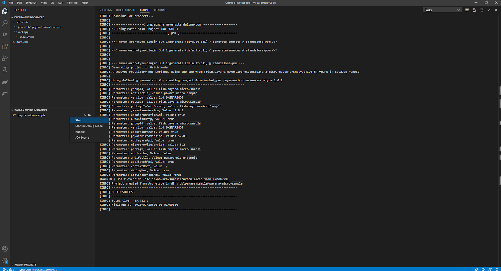 expand Payara Micro Instances